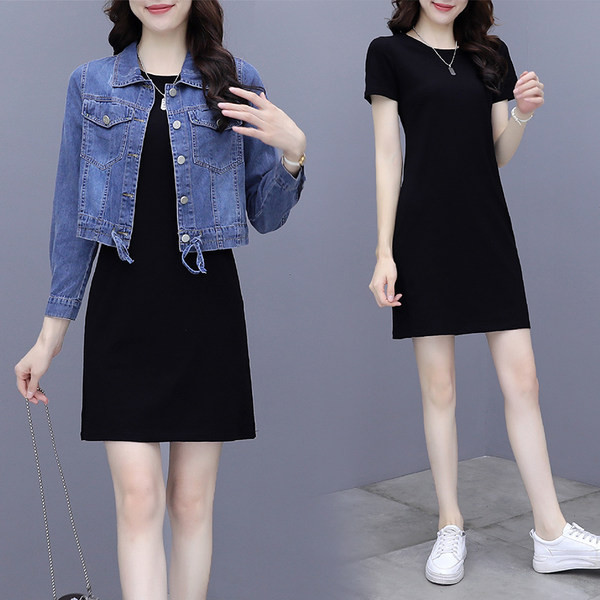 Új modell női ruha- és farmerdzseki szett