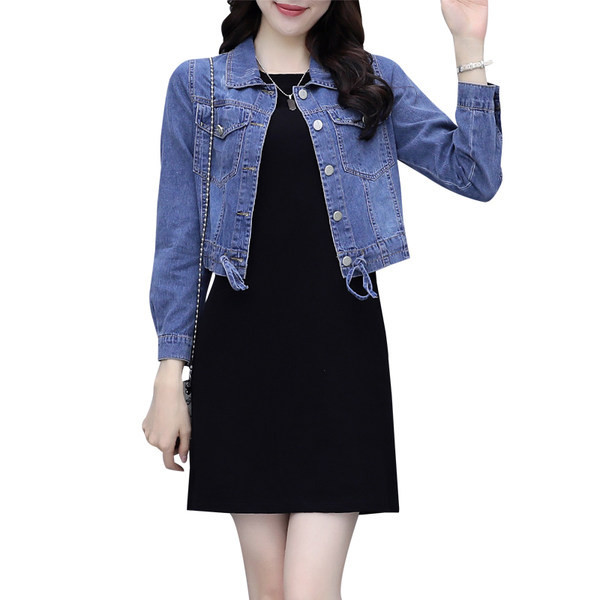 Új modell női ruha- és farmerdzseki szett