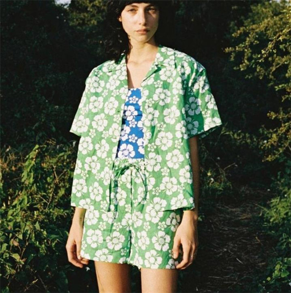 Plaidu komplekts sievietēm - krekls un šorti