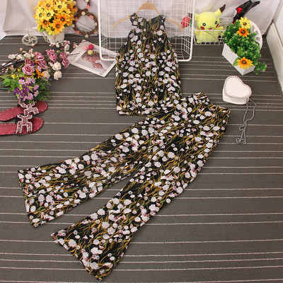 Naiste kaheosaline komplekt - retro stiilis