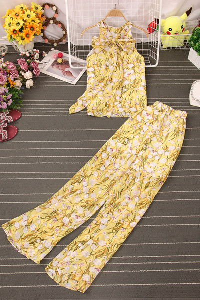 Naiste kaheosaline komplekt - retro stiilis