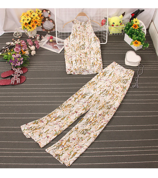 Naiste kaheosaline komplekt - retro stiilis