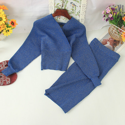 Naiste moodne komplekt-pluus ja seelik