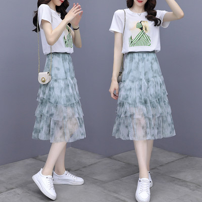 Uue mudeli naiste T-särgi ja hülgeseeliku komplekt