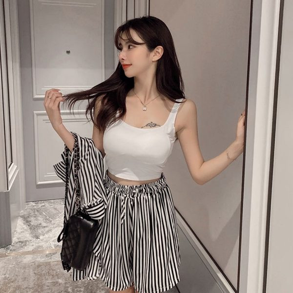 Nyári csíkos szett - ing és rövidnadrág