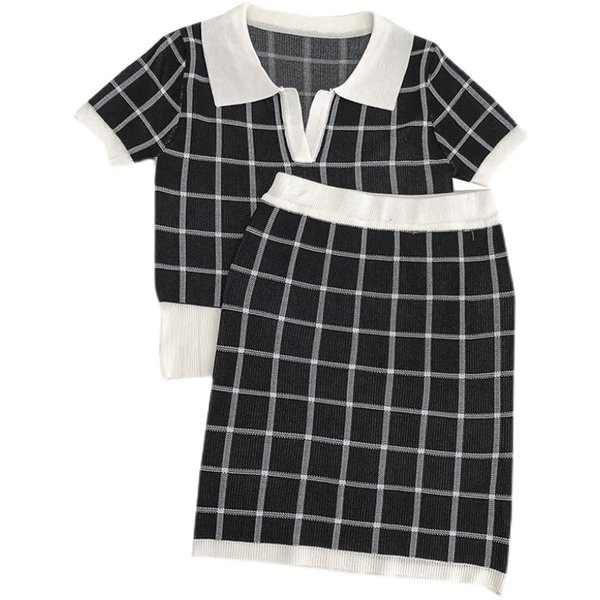 Naiste vabaaja komplekt kahest osast - retro stiilis