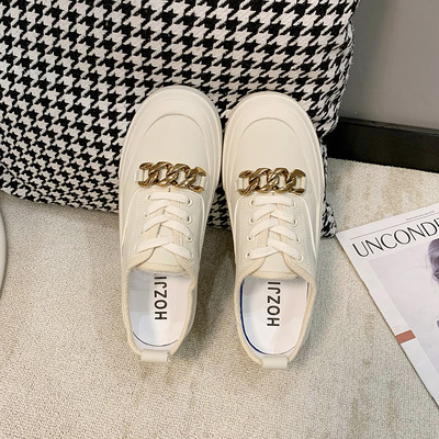 Naiste vabaaja tossud tekstiilist, paelte ja lameda tallaga