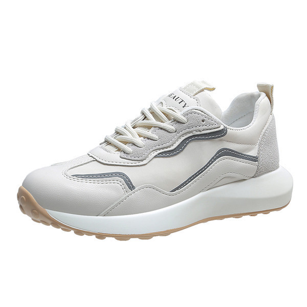 Öko-nahast naiste kevad-sügis tossud paelte ja kirjaga