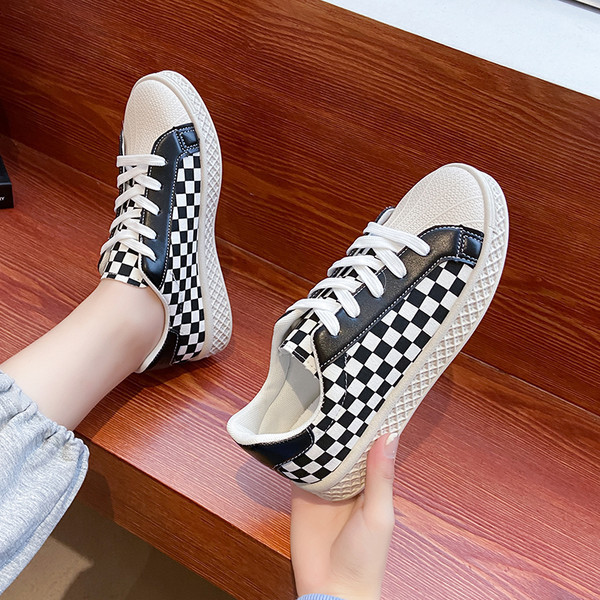 Lameda tallaga naiste ruuduliste tossude uus mudel