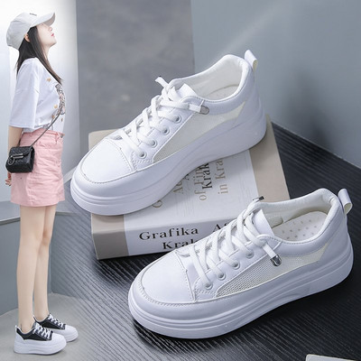 Női hálós tornacipő fém elemmel és megkötővel