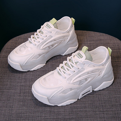 Naiste ümara mustriga hingavad tossud