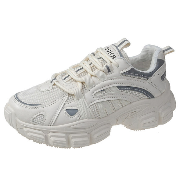 Kareda talla ja võrkkangaga moodsad naiste tossud