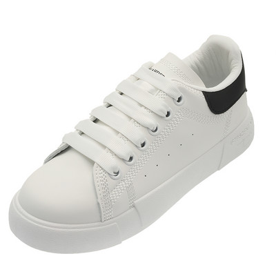 Lameda tallaga naiste nahast tossude uus mudel - valge