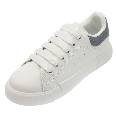 Lameda tallaga naiste nahast tossude uus mudel - valge