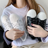 Έκο δερμάτινα γυναικεία αθλητικά παπούτσια με εφαρμογές