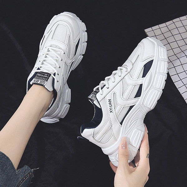 Hálós szövetből készült őszi tornacipő