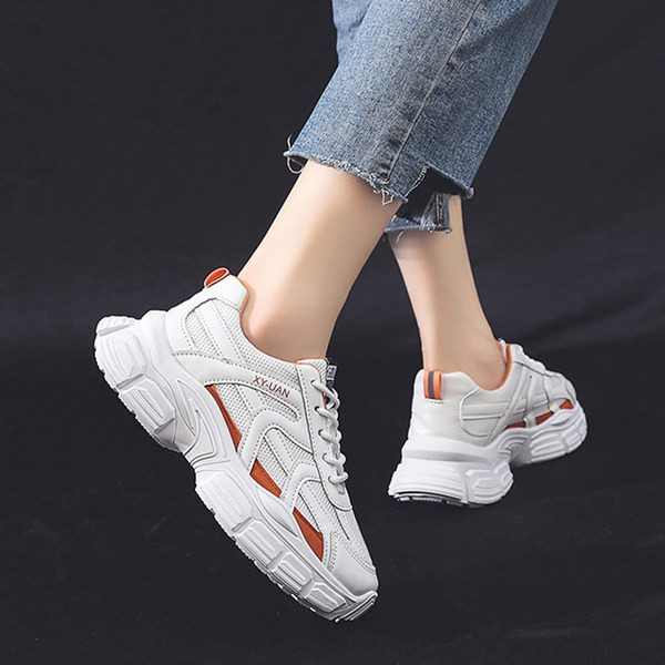 Hálós szövetből készült őszi tornacipő