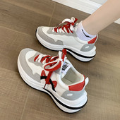 Öko-seemisnahast ja tekstiilist tossud - naistele