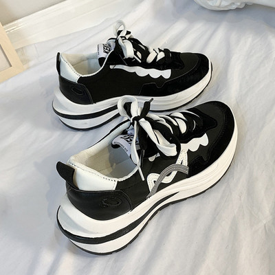 Öko-seemisnahast ja tekstiilist tossud - naistele