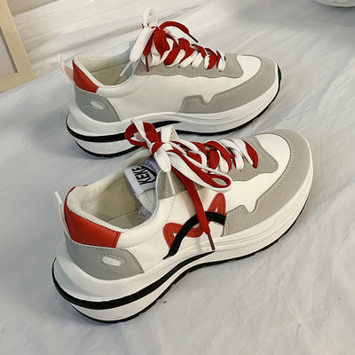 Öko-seemisnahast ja tekstiilist tossud - naistele