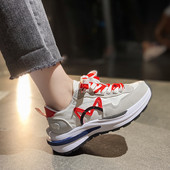 Kareda tallaga naiste tossud - ökoseemisnahast ja tekstiilist