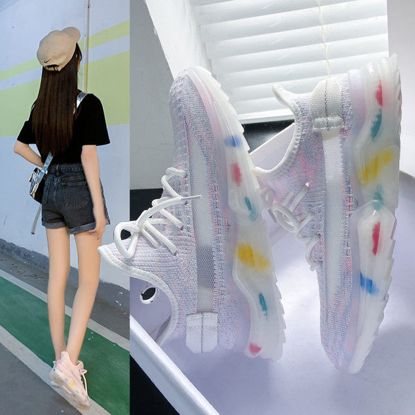 Casual παπούτσια από ύφασμα με κορδόνια για γυναίκες