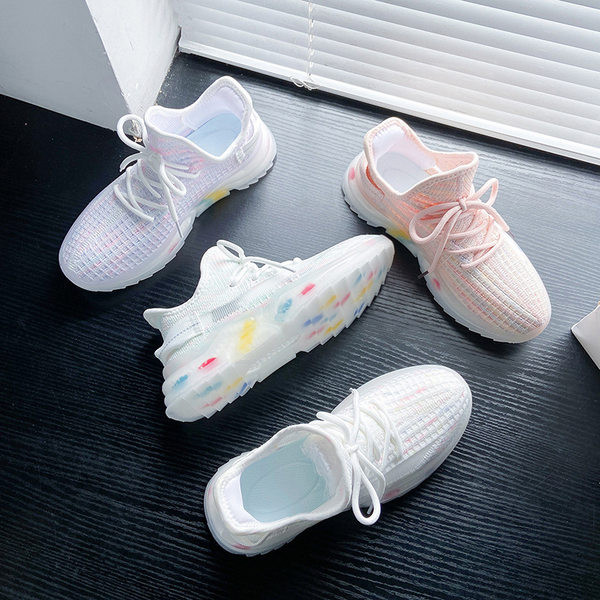 Casual παπούτσια από ύφασμα με κορδόνια για γυναίκες