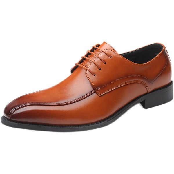 Elegants vīriešu apavu smails modelis no eko ādas