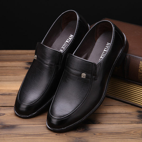 Vīriešu formālie apavi divi modeļi ar šņorēm un bez ar metāla elementu