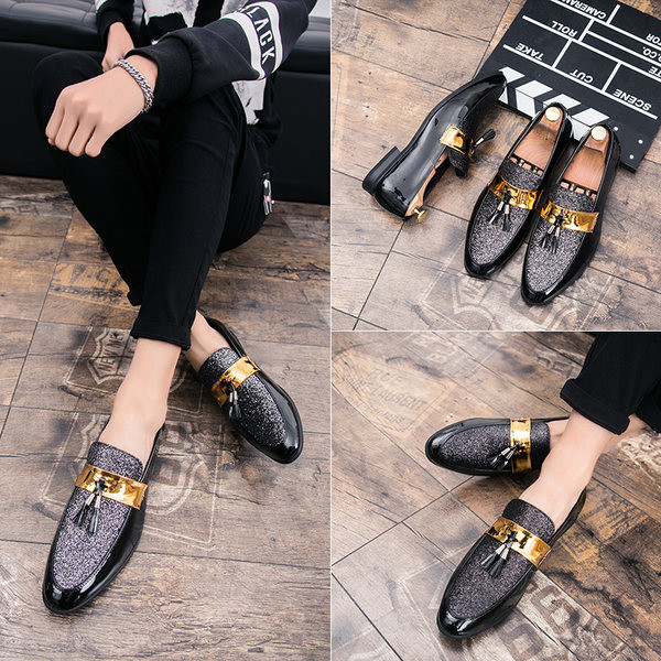 Vīriešu formāli apavi no lakota smaila modeļa