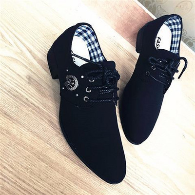 Vīriešu formālie apavi divi modeļi konusveida ar mežģīnēm