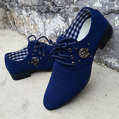 Vīriešu formālie apavi divi modeļi konusveida ar mežģīnēm