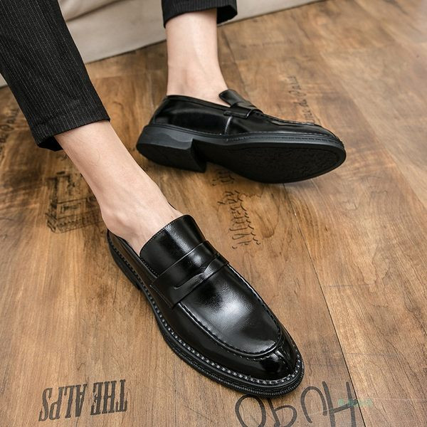 Uus kunstnahast meeste kingade mudel, must ja hall