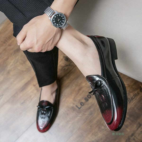 Ametlikud kunstnahast paelaga meeste kingad