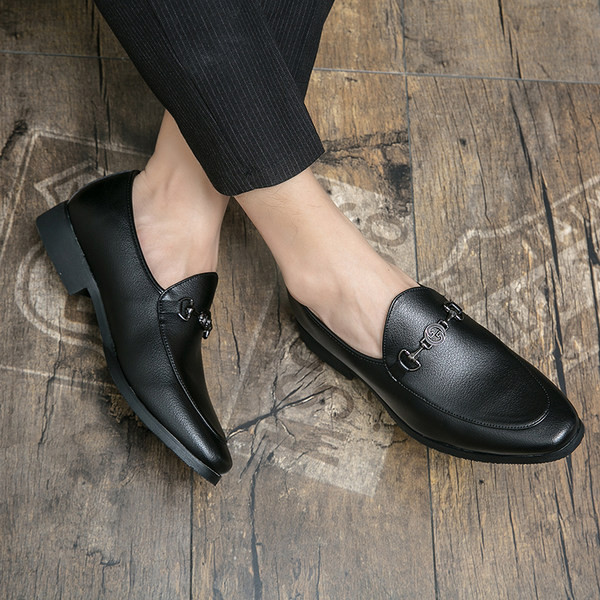 Jauns vīriešu apavu modelis no eko ādas - plain modelis