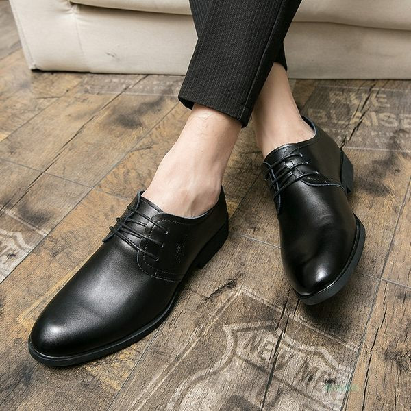 Uus mudel meeste puhtast kunstnahast paeltega kingad