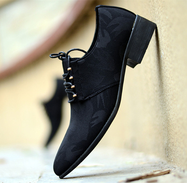 Vīriešu formāli tekstila apavi ar šņorēm