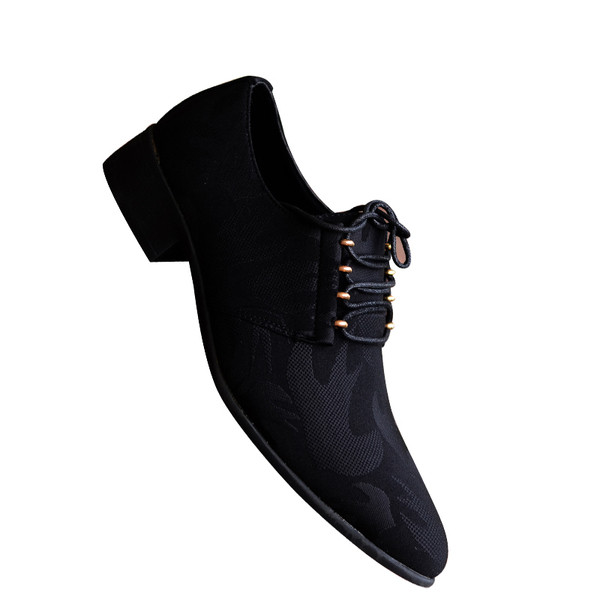 Vīriešu formāli tekstila apavi ar šņorēm