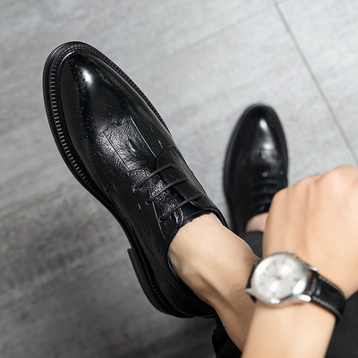 Kunstnahast valmistatud meeste pidulike kingade uus mudel