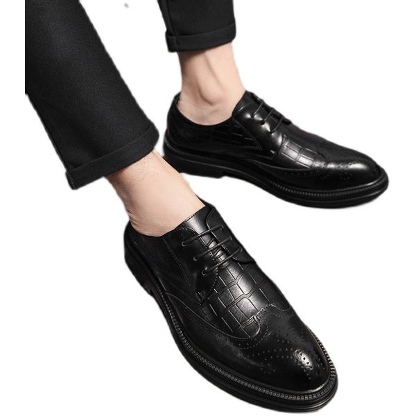 Kunstnahast valmistatud meeste pidulike kingade uus mudel