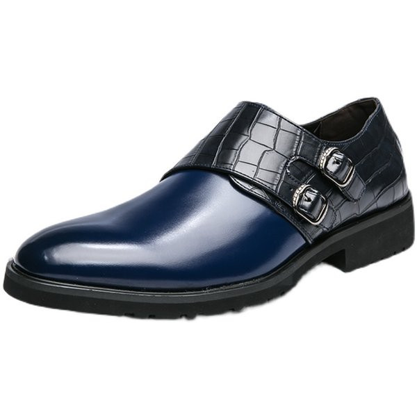 Moodsad mitmes värvitoonis pandlaga meeste nahast kingad