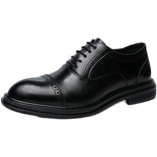 Moodsad mustad ja pruunid pidulikud meeste kingad