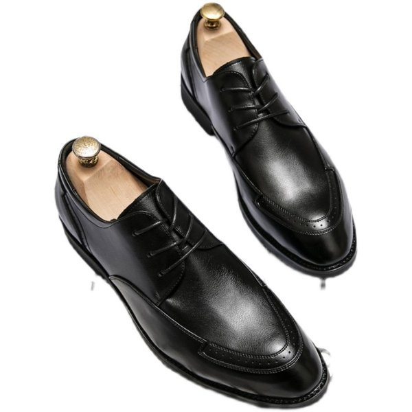 Formális, fűzős férficipő új modellje - öko bőr