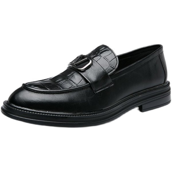 Uus mudel metallelemendiga kunstnahast meeste kingad