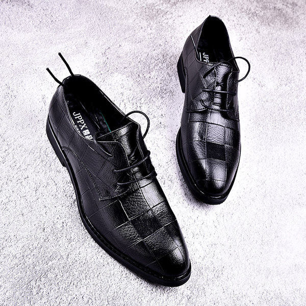 Meeste pidulikud paeltega kunstnahast kingad