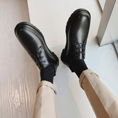 Praegused meeste pidulikud kingad ökonahast paeltega