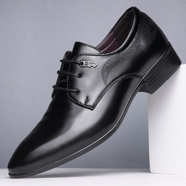 Stilīgi vīriešu formālie apavi ar sprādzi divos modeļos