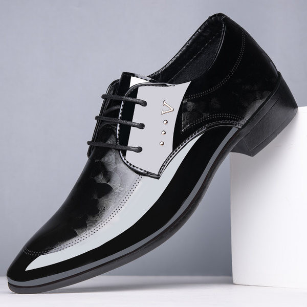 Stilīgi vīriešu formālie apavi ar sprādzi divos modeļos