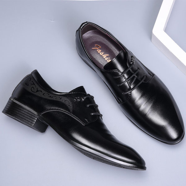 Stilīgi vīriešu formālie apavi ar sprādzi divos modeļos