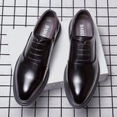 Formāli vīriešu apavi ar šņorēm - plakana zole